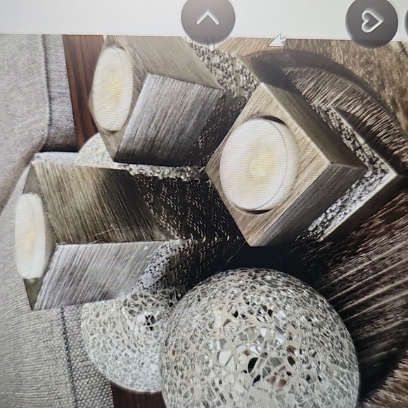 Elegant Gray Tealight Candle Holder Set Of 3 Silver New Three Sizes - Picture 11 of 13